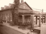 The Longview train station.